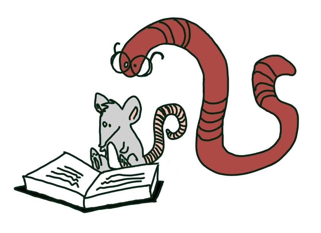 Leseratte & Bücherwurm